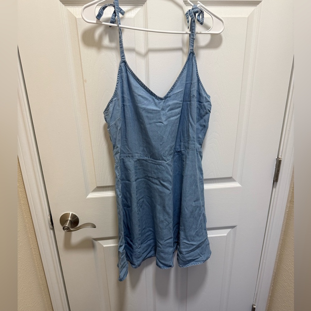 GAP Light Blue Denim Dress